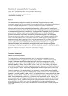 Stimulating UK Adolescents’ Seafood Consumption