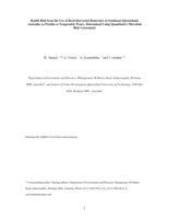 Health Risk from the Use of Roof-Harvested rainwater in Southeast Queensland, Australia, as potable or nonpotable water, determined using quantitative microbial risk assessment