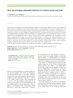 New and emerging chlamydial infections of creatures great and small