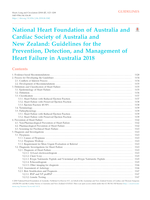 National Heart Foundation of Australia and Cardiac Society of Australia and New Zealand: Guidelines for the Prevention, Detection, and Management of Heart Failure in Australia 2018