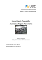 Stone Mastic Asphalt for Australian Airport Pavements