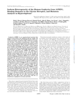 Isoform heterogeneity of the human gephyrin gene (GPHN), binding domains to the glycine receptor, and mutation analysis in hyperekplexia