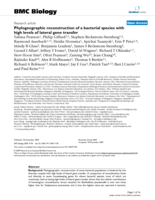 Phylogeographic reconstruction of a bacterial species with high levels of lateral gene transfer