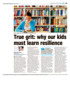 True grit: why our kids must learn resilience