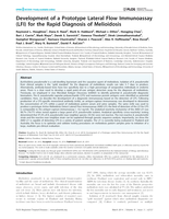 Development of a Prototype Lateral Flow Immunoassay (LFI) for the Rapid Diagnosis of Melioidosis