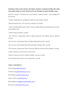 Examining evidence based resistance plus balance training in community-dwelling older adults with complex health care needs: Trial protocol for the Muscling Up Against Disability project