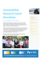 Sustainability Research Centre Newsletter, Winter 2017