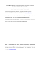 Unraveling the complexity of driving while intoxicated: a study into the prevalence of psychiatric and substance abuse comorbidity
