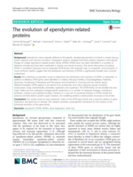 The evolution of ependymin-related proteins