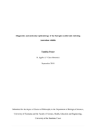 Diagnostics and molecular epidemiology of the Sarcoptes scabiei mite infesting Australian wildlife