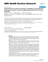Desired Chinese medicine practitioner capabilities and professional development needs: A survey of registered practitioners in Victoria, Australia
