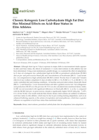 Chronic ketogenic low carbohydrate high fat diet has minimal effects on acid–base status in elite athletes