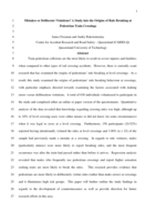 Mistakes or deliberate violations? A study into the origins of rule breaking at pedestrian train crossings