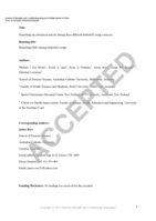 Hamstring myoelectrical activity during three different kettlebell swing exercises