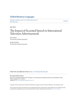 The Impact of Accent in International Television Advertising