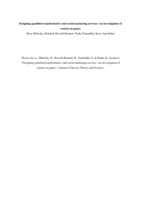 Designing gamified transformative and social marketing services: An investigation of serious m-games