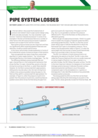 Pipe system losses