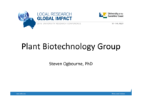 Plant Biotechnology Group