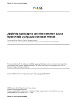Applying AcciMap to test the common cause hypothesis using aviation near misses