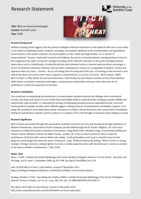 Bitch on Heat [SOHO Theatre]