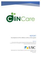 Development of the CliNCare online serious game