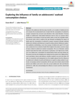 Exploring the influence of family on adolescents’ seafood consumption choices