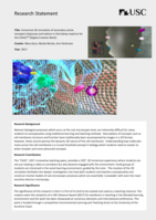 Immersive 3D simulation of secondary active transport of glucose and sodium in the kidney nephron for the CAVE2TM