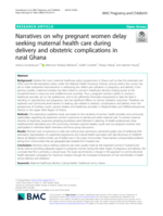 Narratives on why pregnant women delay seeking maternal health care during delivery and obstetric complications in rural Ghana