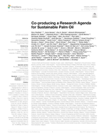 Co-producing a research agenda for sustainable palm oil