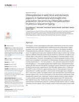 Chlamydiaceae in wild, feral and domestic pigeons in Switzerland and insight into population dynamics by Chlamydia psittaci multilocus sequence typing