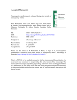 Neurocognitive performance is enhanced during short periods of microgravity—Part 2