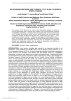 Relationships between grip strength tests in male strength sport athletes