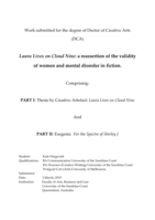 Laura Lives on Cloud Nine: a reassertion of the validity of women and mental disorder in fiction