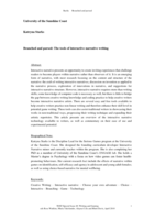 Branched and parsed: The tools of interactive narrative writing