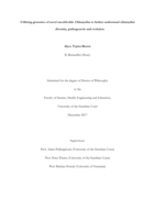 Utilising genomics of novel uncultivable Chlamydiae to further understand chlamydial diversity, pathogenesis and evolution