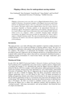 Flipping a library class for undergraduate nursing students