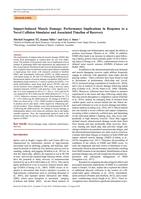 Impact-Induced Muscle Damage: Performance Implications in Response to a Novel Collision Simulator and Associated Timeline of Recovery