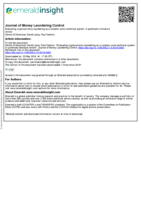 Evaluating cryptocurrency laundering as a complex socio-technical system: A systematic literature review