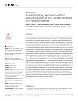 A multidisciplinary approach to inform assisted migration of the restricted rainforest tree, Fontainea rostrata