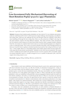 Low-Investment Fully Mechanized Harvesting of Short-Rotation Poplar (populus spp.) Plantations