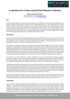 A repository for a Fraser Island (K'Gari) Research Collection