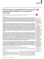 Effect of cannabis use in people with chronic non-cancer pain prescribed opioids: findings from a 4-year prospective cohort study