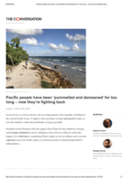 Pacific people have been 'pummelled and demeaned' for too long - now they're fighting back