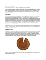 I know that timber decays, so why do we talk about timber durability?