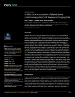 In silico characterisation of stand-alone response regulators of Streptococcus pyogenes