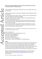 Sediment and Fecal Indicator Bacteria Loading in a Mixed Land Use Watershed: Contributions from Suspended Sediment and Bedload Transport