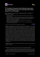 Co-Creating Conceptual and Working Frameworks for Implementing Forest and Landscape Restoration Based on Core Principles