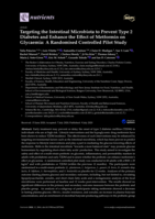Targeting the Intestinal Microbiota to Prevent Type 2 Diabetes and Enhance the Effect of Metformin on Glycaemia: A Randomised Controlled Pilot Study