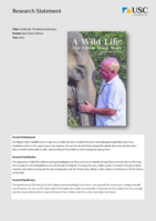 A Wild Life: the Edwin Wiek story