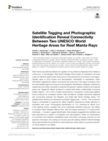 Satellite Tagging and Photographic Identification Reveal Connectivity Between Two UNESCO World Heritage Areas for Reef Manta Rays